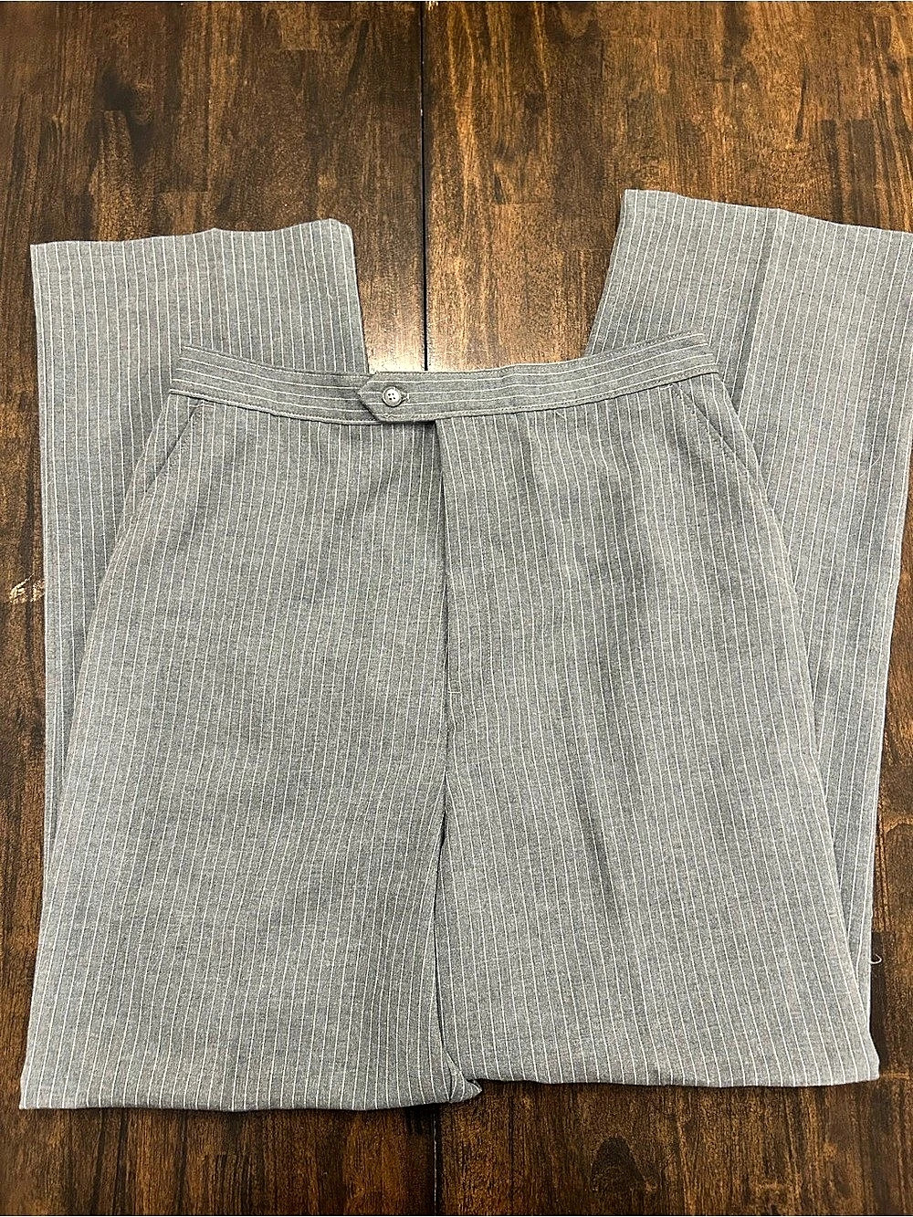 Montgomery Ward Pinstripe Trousers Size 20 Like New